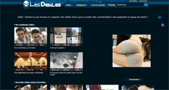 Desktop Screenshot of lesdebiles.com